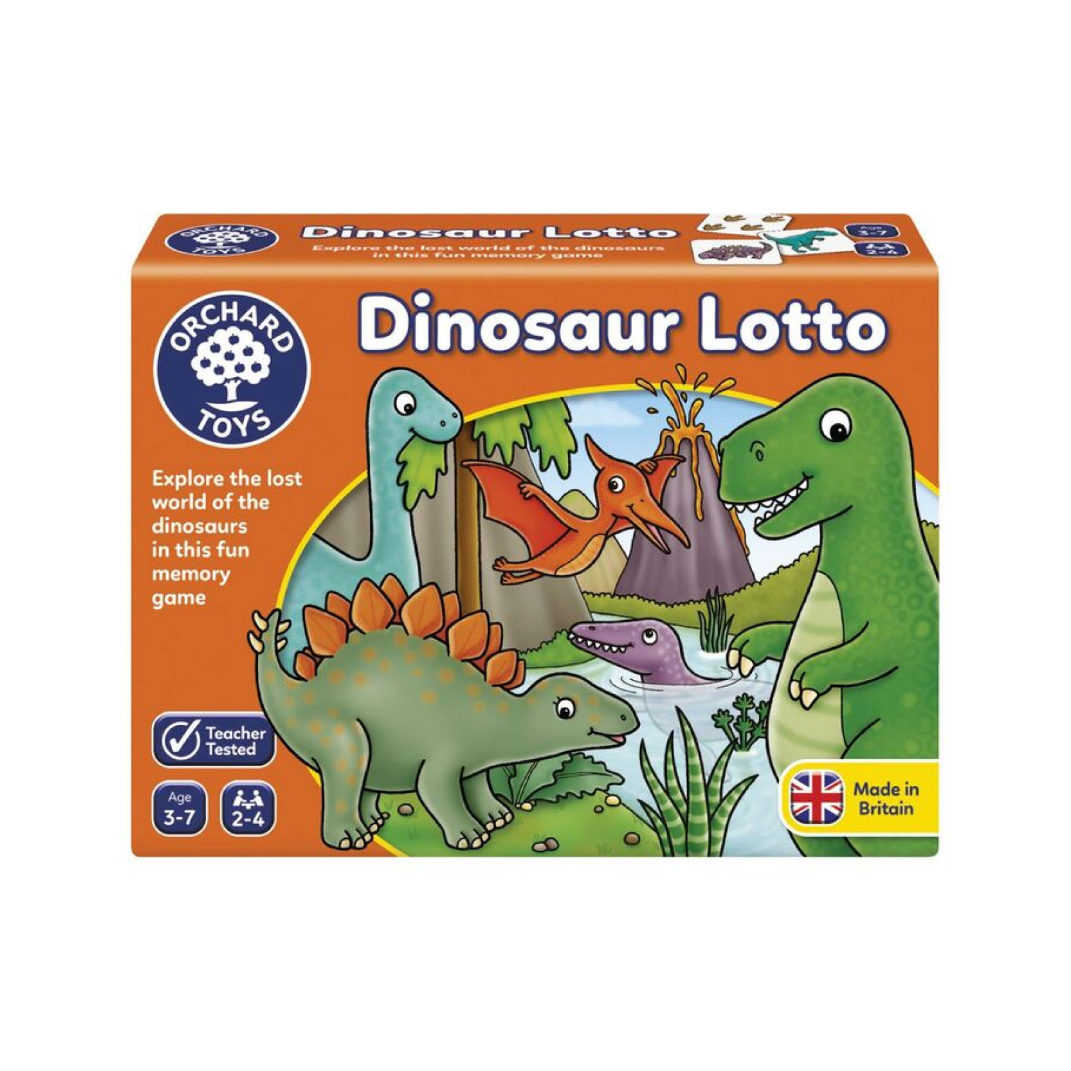 Orchard Toys Dinosaur Lotto Game 